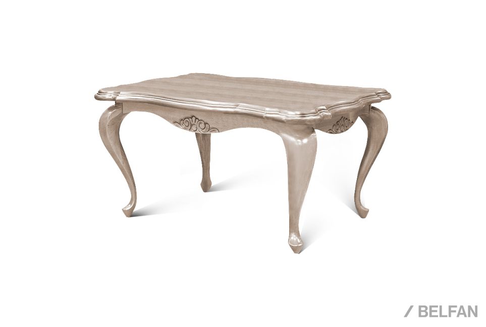 Стол журнальный "Грация" массив и шпон дуба 1