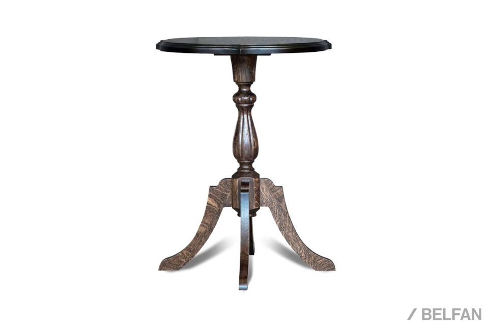 Стол журнальный "Верди Люкс 22К" массив и шпон дуба 1