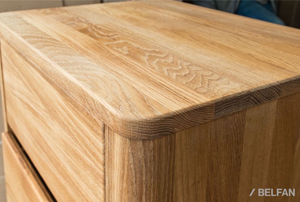 Комод 2-х секционный "Норд" массив дуба 4