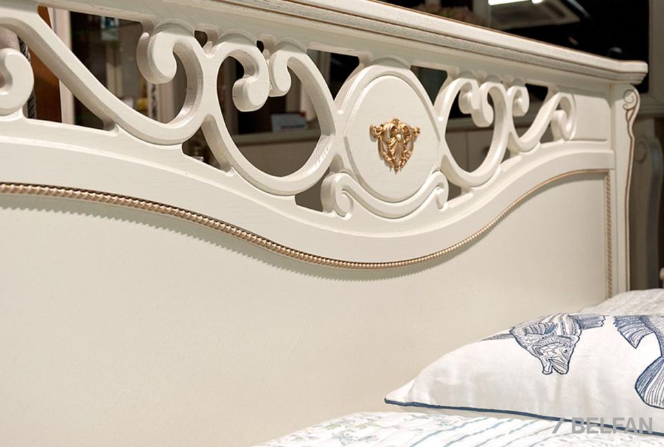 Кровать "Алези" с подьемным механизмом (низкое изножье) массив и шпон дуба 2