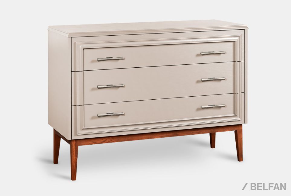 Комод "Сакраменто" массив и шпон дуба, МДФ 3