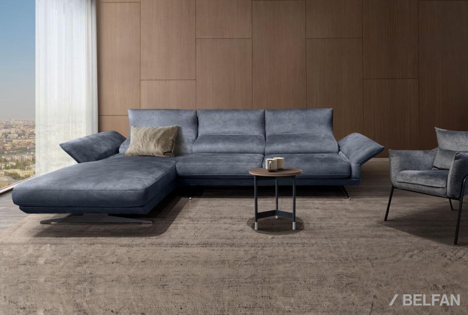 "Бенд" диван с оттоманкой 1