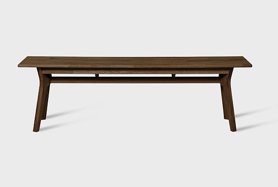 Скамья "Мидгард" массив дуба 7