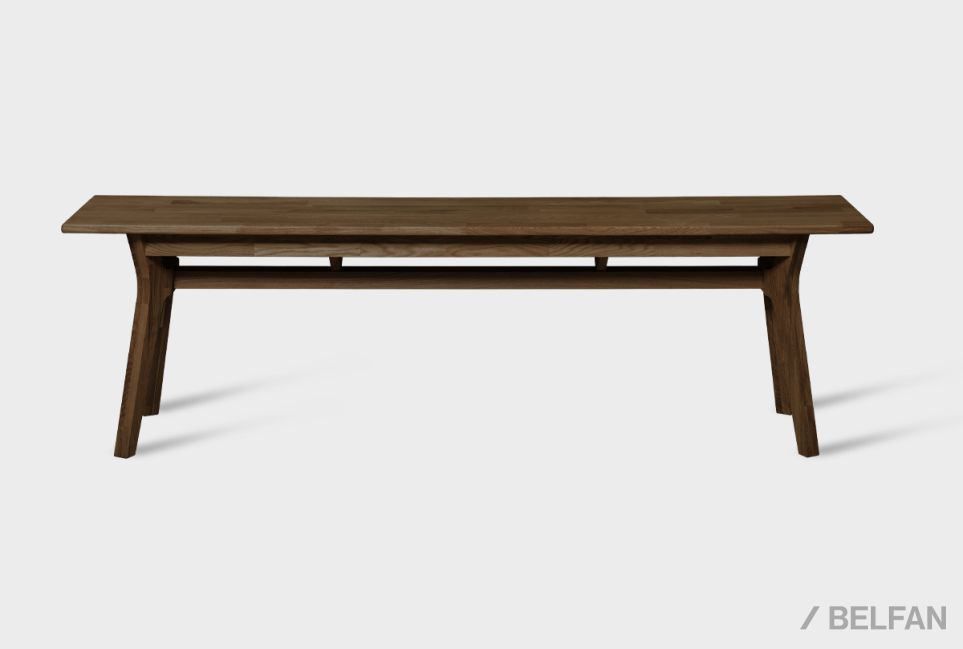 Скамья "Мидгард" массив дуба 2