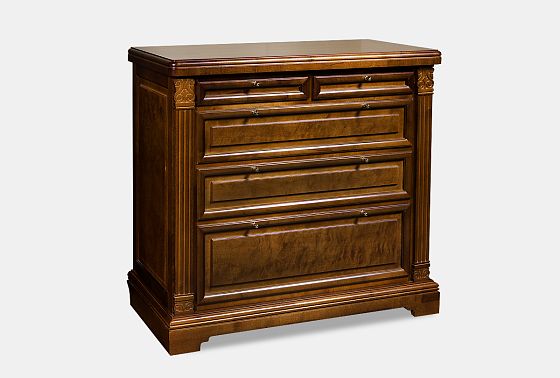 Комод "Престиж" 3 массив и шпон берёзы 4