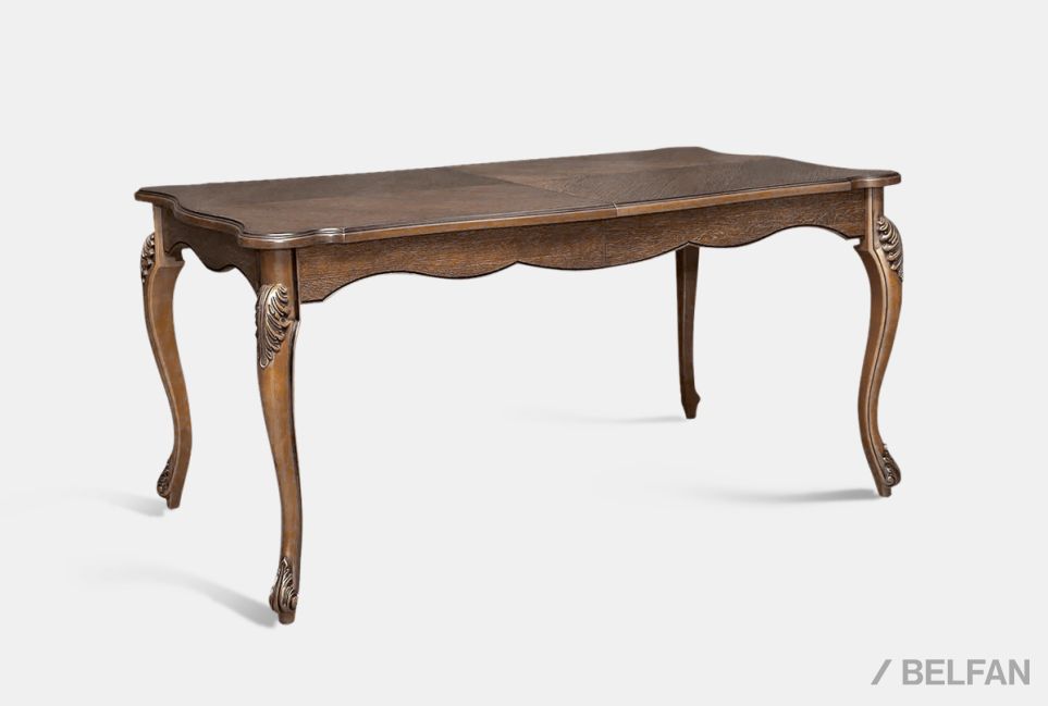 Стол обеденный "Алези 14Р" массив и шпон дуба 1