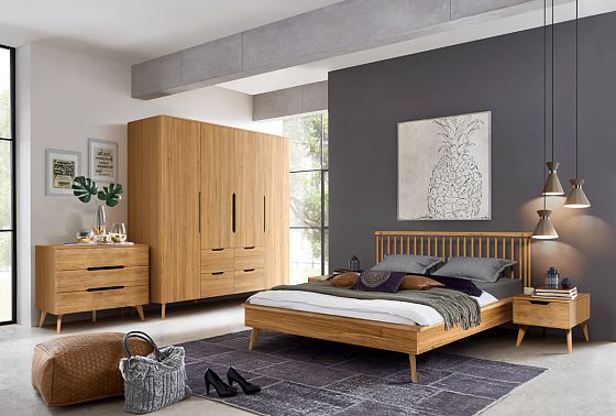 Комод "Элва" B-3 массив и шпон дуба 10