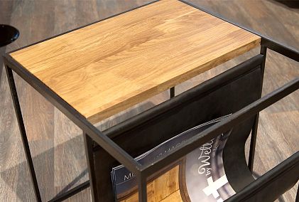 Стол журнальный "Арт" c газетницей