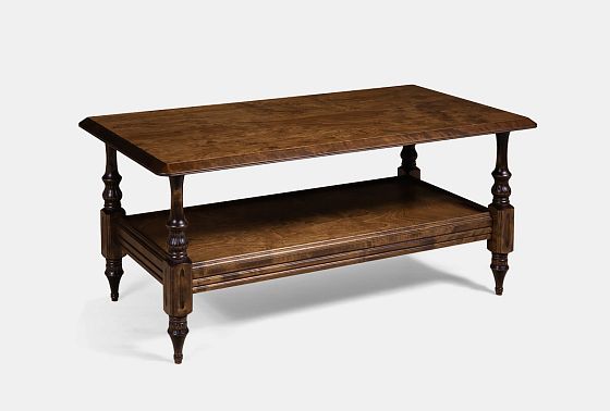 Стол журнальный "Престиж" 20 массив и шпон берёзы 2