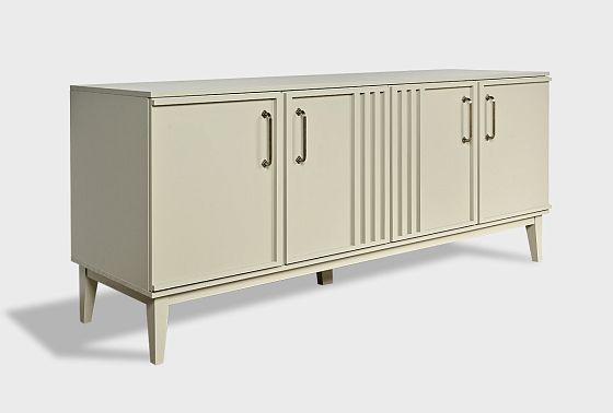 Тумба 4-х дв. "Чикаго" массив и шпон дуба 9