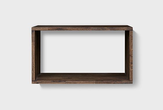 Полка настенная "Cube Design" 1 массив дуба 2