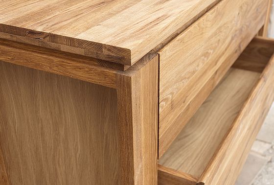 Комод "Берген" В-3 массив и шпон дуба 12