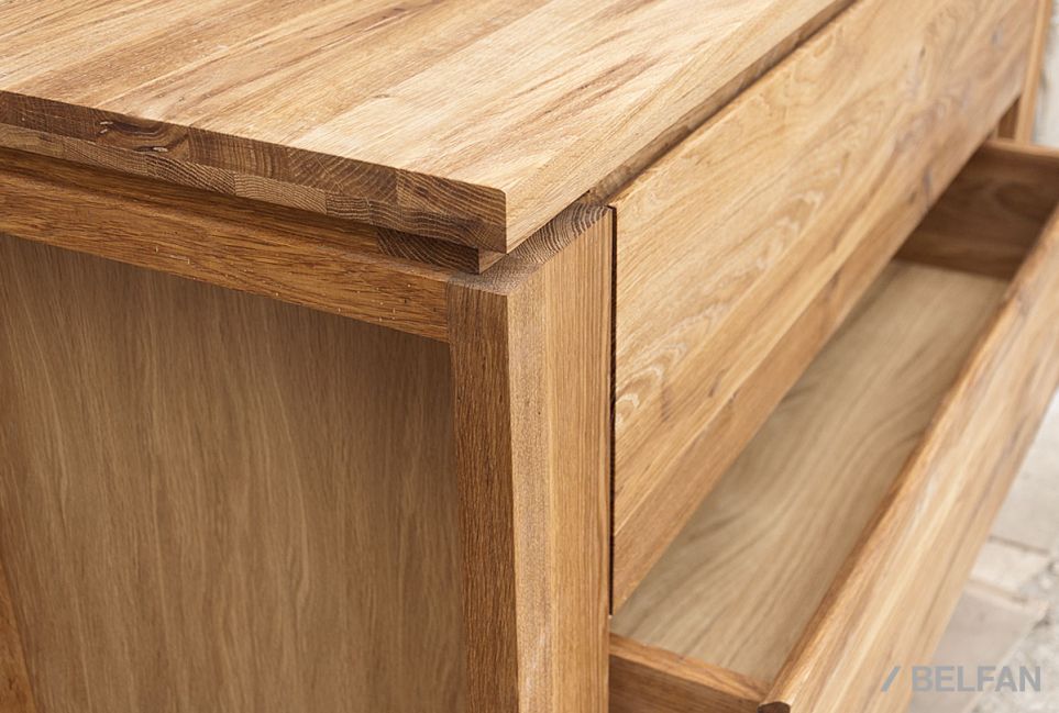 Комод "Берген" В-3 массив и шпон дуба 5