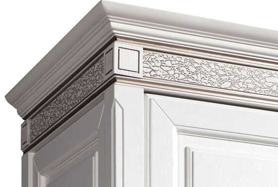 Шкаф для одежды 3-х дв. "Сиена" массив и шпон дуба, МДФ 7