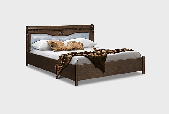 Кровать "Лика" (низкое изножье) массив и шпон дуба 3