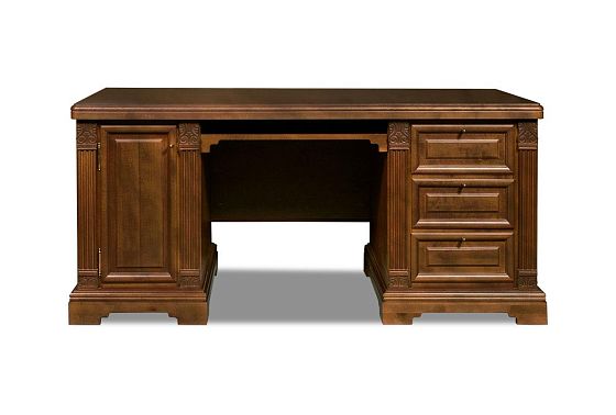 Стол компьютерный "Престиж" массив и шпон берёзы 3