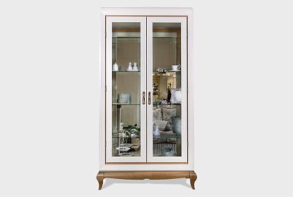 Шкаф с витриной 2-х дверный "Армония"