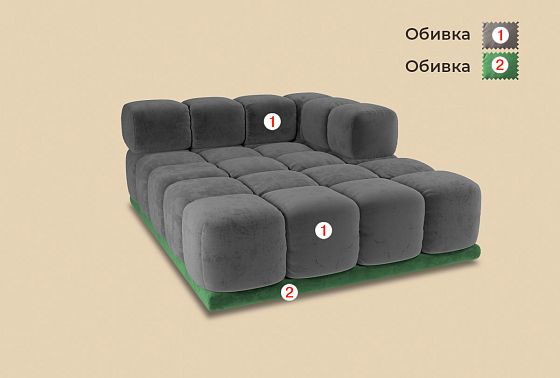 "Киото" секция оттоманка  3