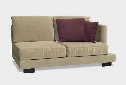 "Леформ" секция 2-х местная с подлокотником