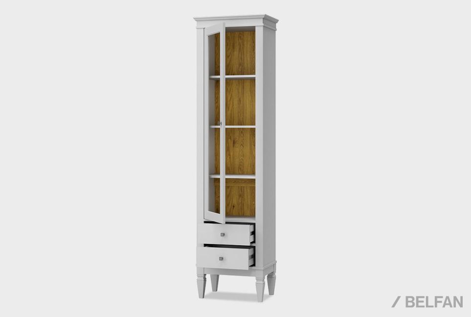 Витрина "Ольса-С" 102 (левый) массив сосны 4