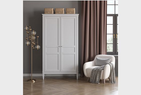 Шкаф для одежды 2-х дверный "Ольса-С" 20 массив сосны 7