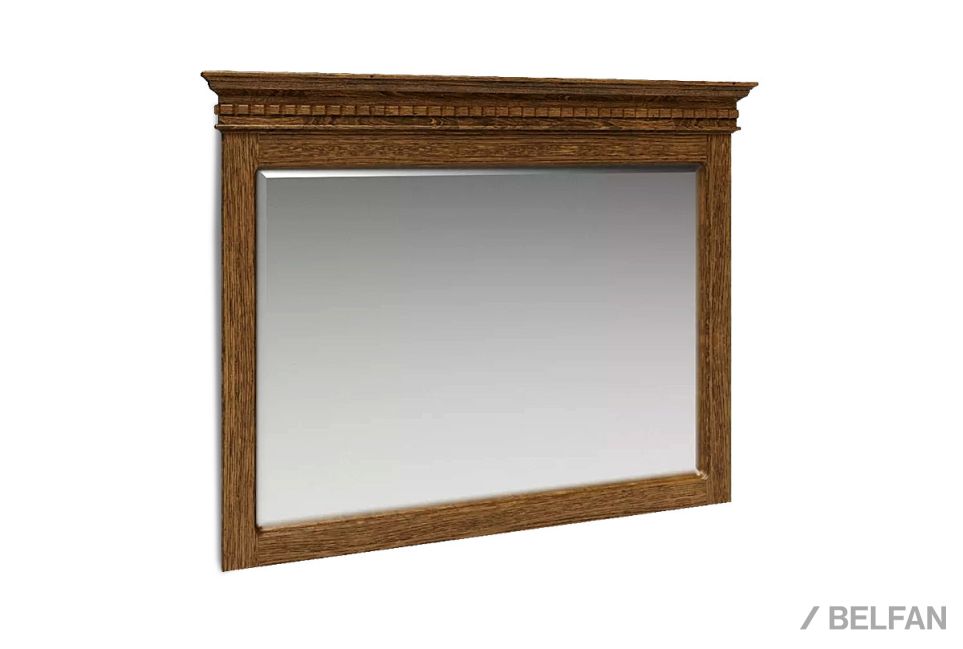 Зеркало "Верди Люкс 3" массив и шпон дуба 1