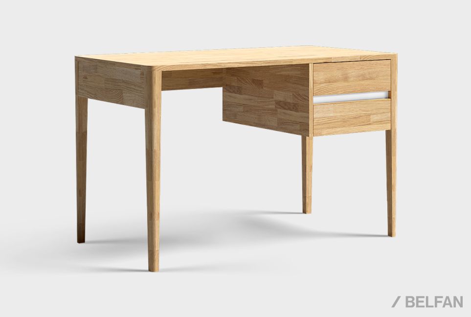 Стол письменный "Уоллстрит" массив дуба, МДФ 1