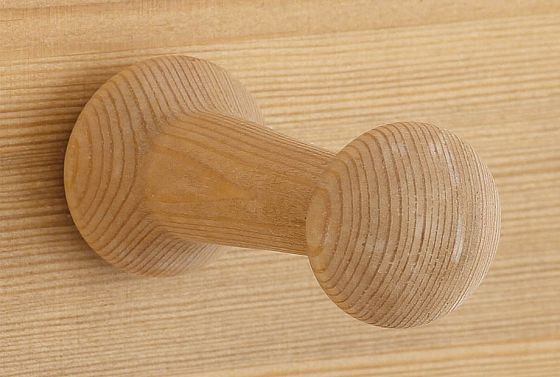 Вешалка настенная "Рауна" 135 массив сосны 5