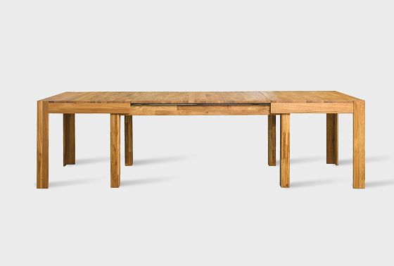 Стол обеденный "Макси" (раскладной) массив дуба 10