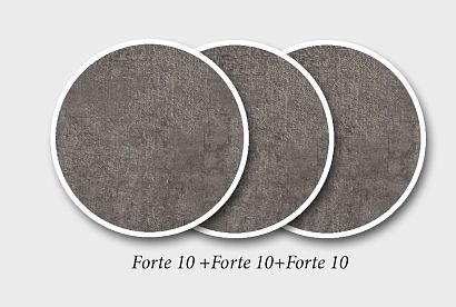 "Габриса" диван с оттоманкой; раскл.; 2MR.8ML; "Тик-так" (1450х2300); платина; Forte 10 (32082)+Forte 10 (32082)+Forte 10 (32082)