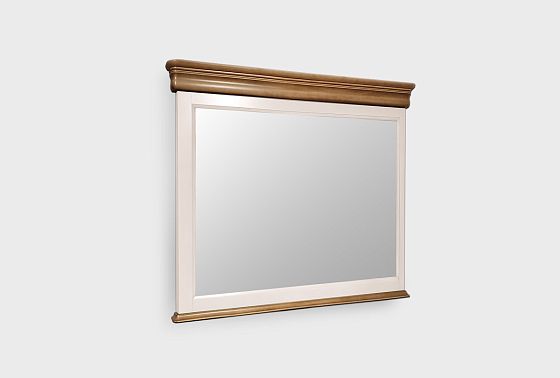 Зеркало "Оливия" 115 массив и шпон ольхи 2