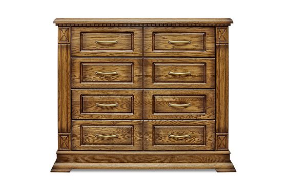 Комод "Верди Люкс" массив и шпон дуба 4