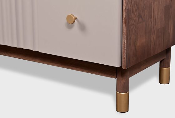 Комод "Меридиан" 3 массив дуба, МДФ 2