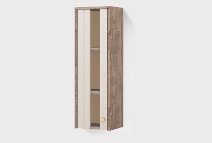 Шкаф настенный "Меридиан" стекло (левый)