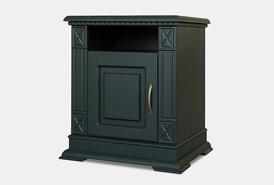 Тумба прикроватная "Верди Люкс" массив и шпон дуба 5