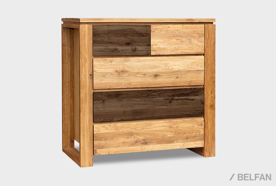 Комод "Берген" В-5 массив и шпон дуба 1