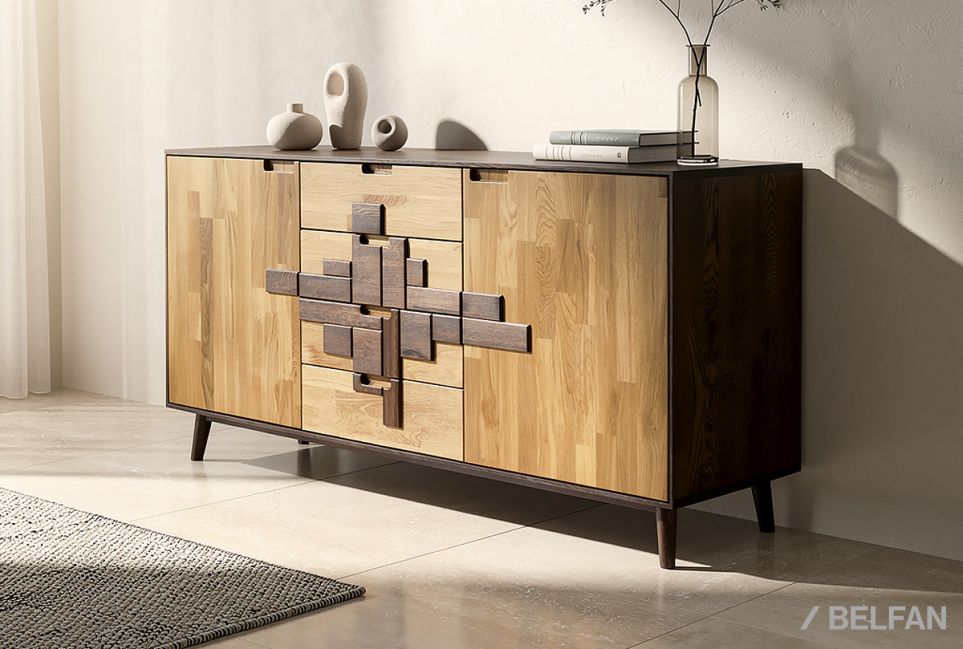 Тумба "Ирвинг Дизайн" 3 массив дуба 1