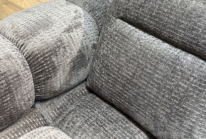 "Киото" диван 2-х местный; нераскл.; 90+90; Nicoya Darkgrey (гр.2/Турция)