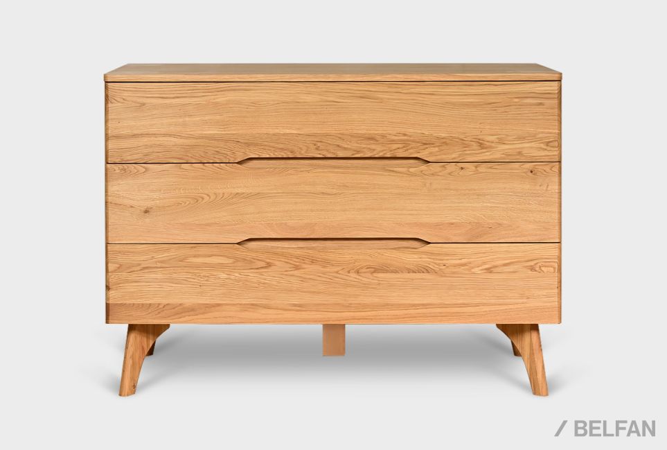 Комод "Элва" B-3 массив и шпон дуба 2