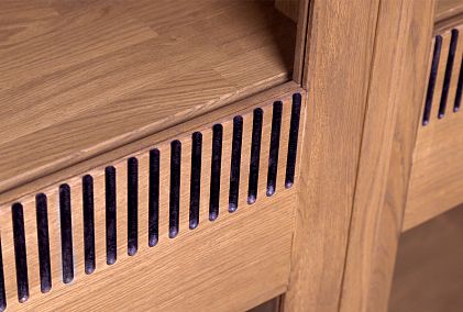 Витрина 2-х дверная "Бергамо"