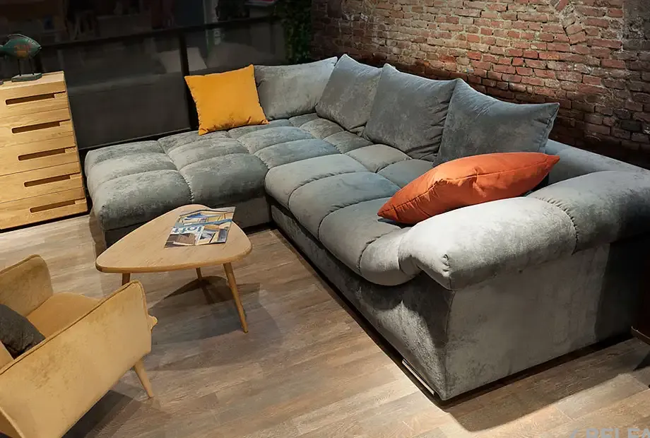 Лаунж диван с оттоманкой	 #1