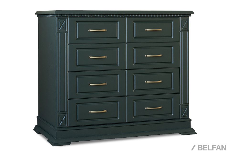 Комод "Верди Люкс" массив и шпон дуба 1