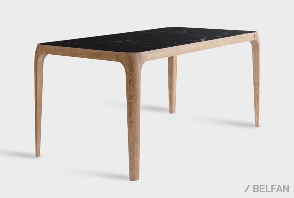 Стол обеденный "Бергамо" массив дуба 1