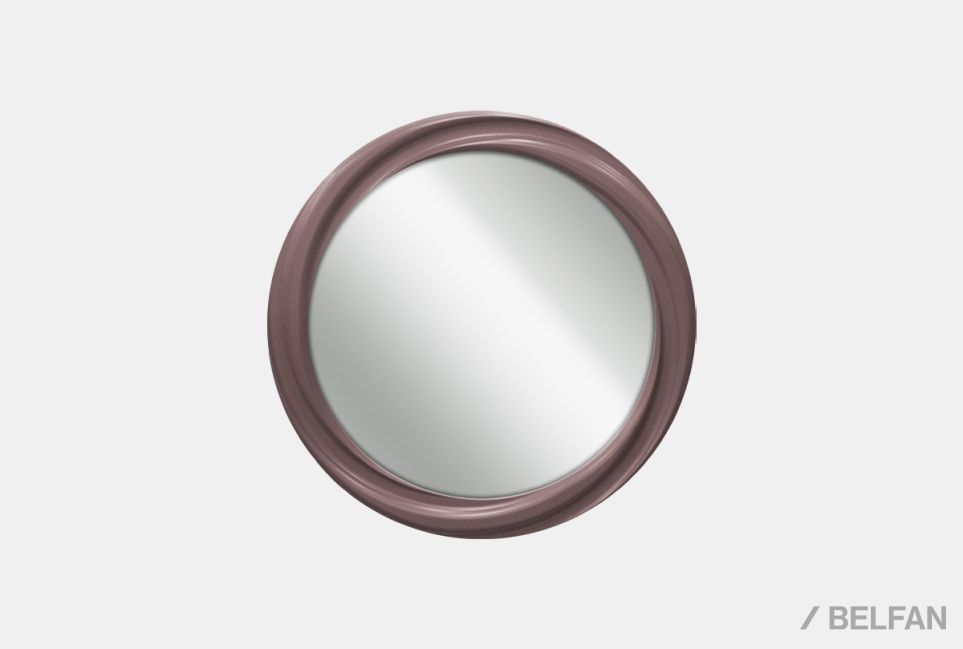 Зеркало  "Флерон" (круглое) МДФ 1