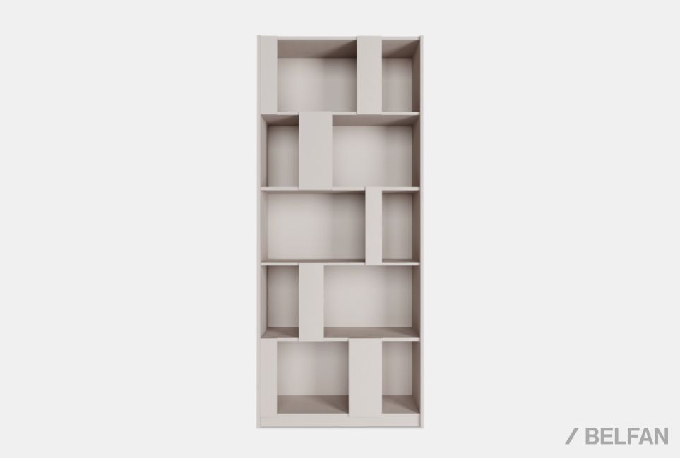 Стеллаж "Сакраменто" 100 (без зеркал) МДФ, шпон дуба 2