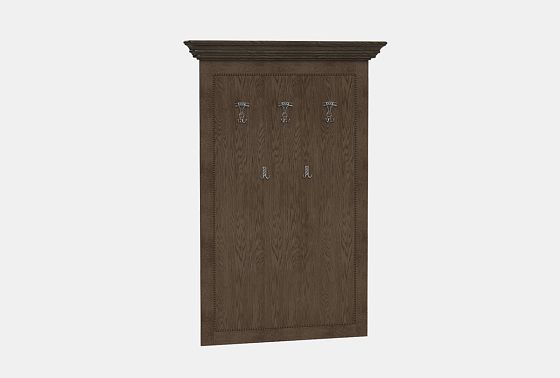 Вешалка настенная "Алези" массив и шпон дуба 2