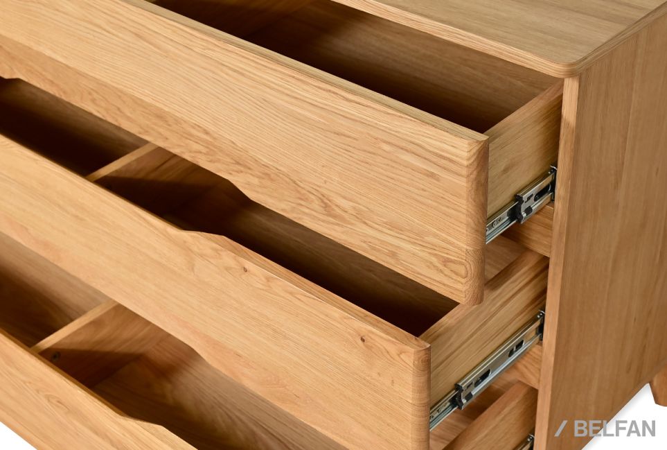 Комод "Элва" B-3 массив и шпон дуба 5