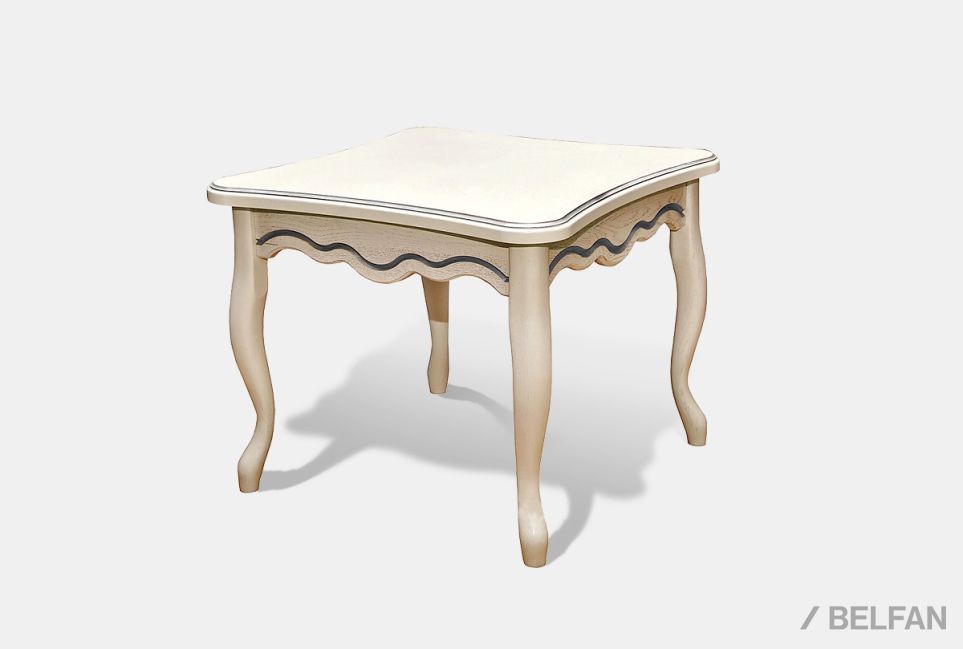 Стол журнальный "Алези 04" массив и шпон дуба 1