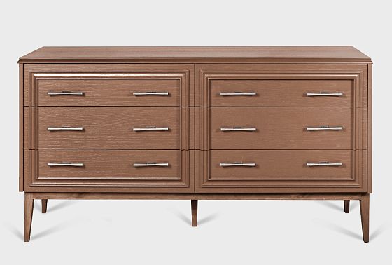 Комод "Сакраменто" 6 массив и шпон дуба, МДФ 8