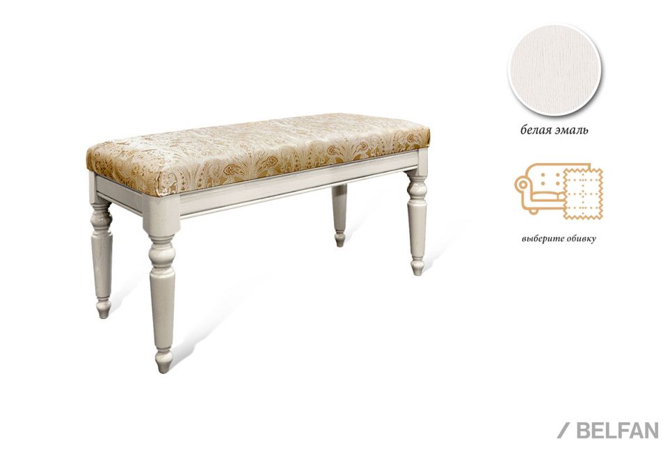 Банкетка "Лика" (большая) массив и шпон дуба 1